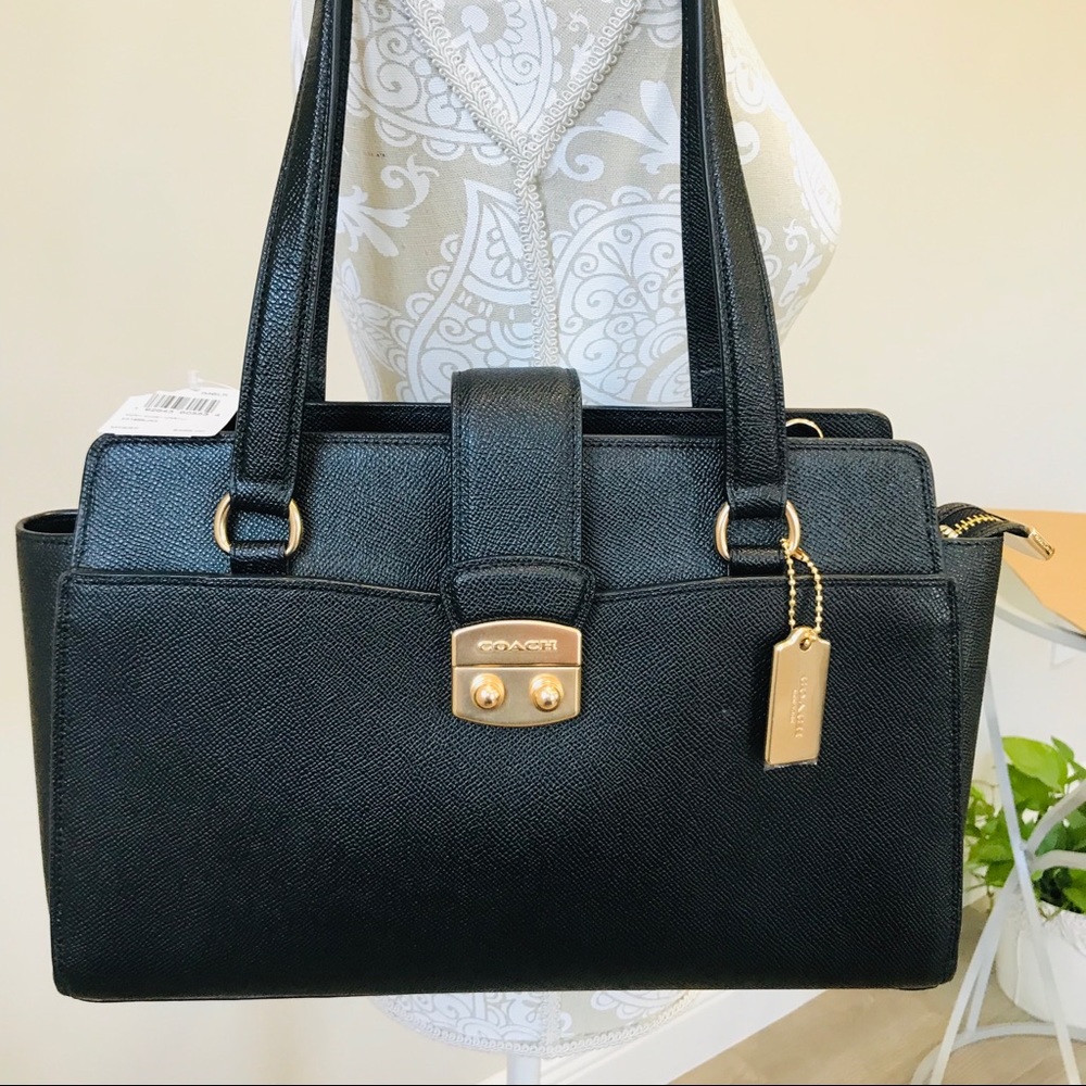 COACH ❤️ NWT Carryall Handbag NEW!! Black
